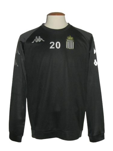 RCS Charleroi 2022-23 Training top PLAYER ISSUE L #20