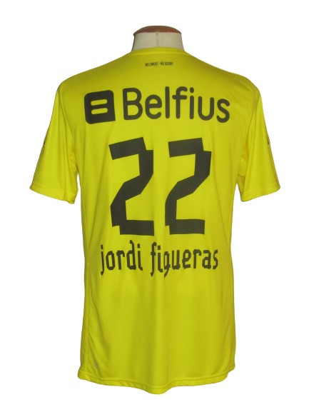 Club Brugge 2012-13 Away shirt MATCH ISSUE/WORN #22 Jordi Figueras