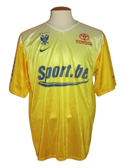 Sint-Truiden VV 2002-03 Home shirt PLAYER ISSUE #25