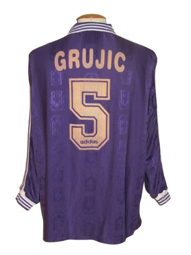 RSC Anderlecht 1997-98 Home shirt MATCH ISSUE/WORN #5 Spira Grujić