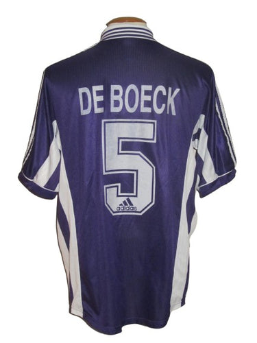 RSC Anderlecht 1998-99 Away shirt XL #5 Glen De Boeck