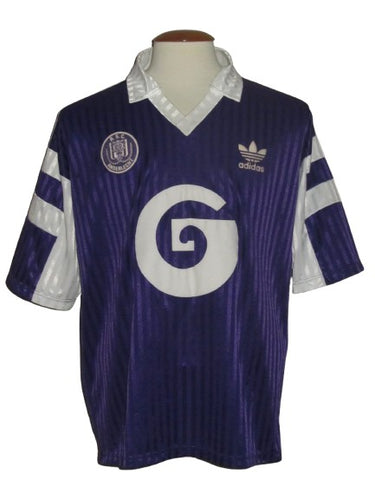 RSC Anderlecht 1989-92 Home shirt L