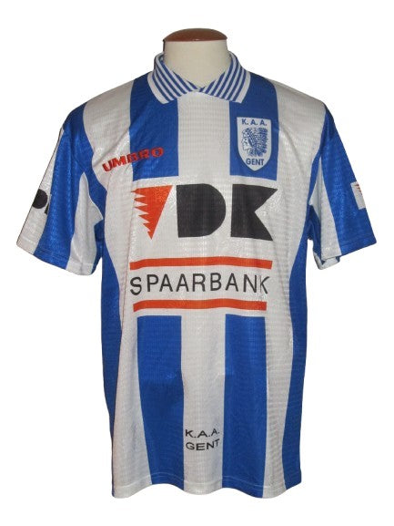 KAA Gent 1997-98 Home shirt XL