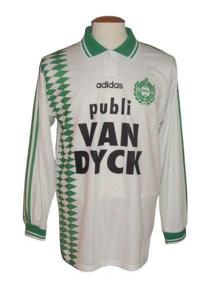 KFC Lommel SK 1996-97 Away shirt L *signed*