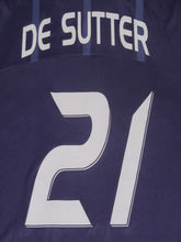 Load image into Gallery viewer, RSC Anderlecht 2008-09 Home shirt MATCH ISSUE/WORN #21 Tom De Sutter