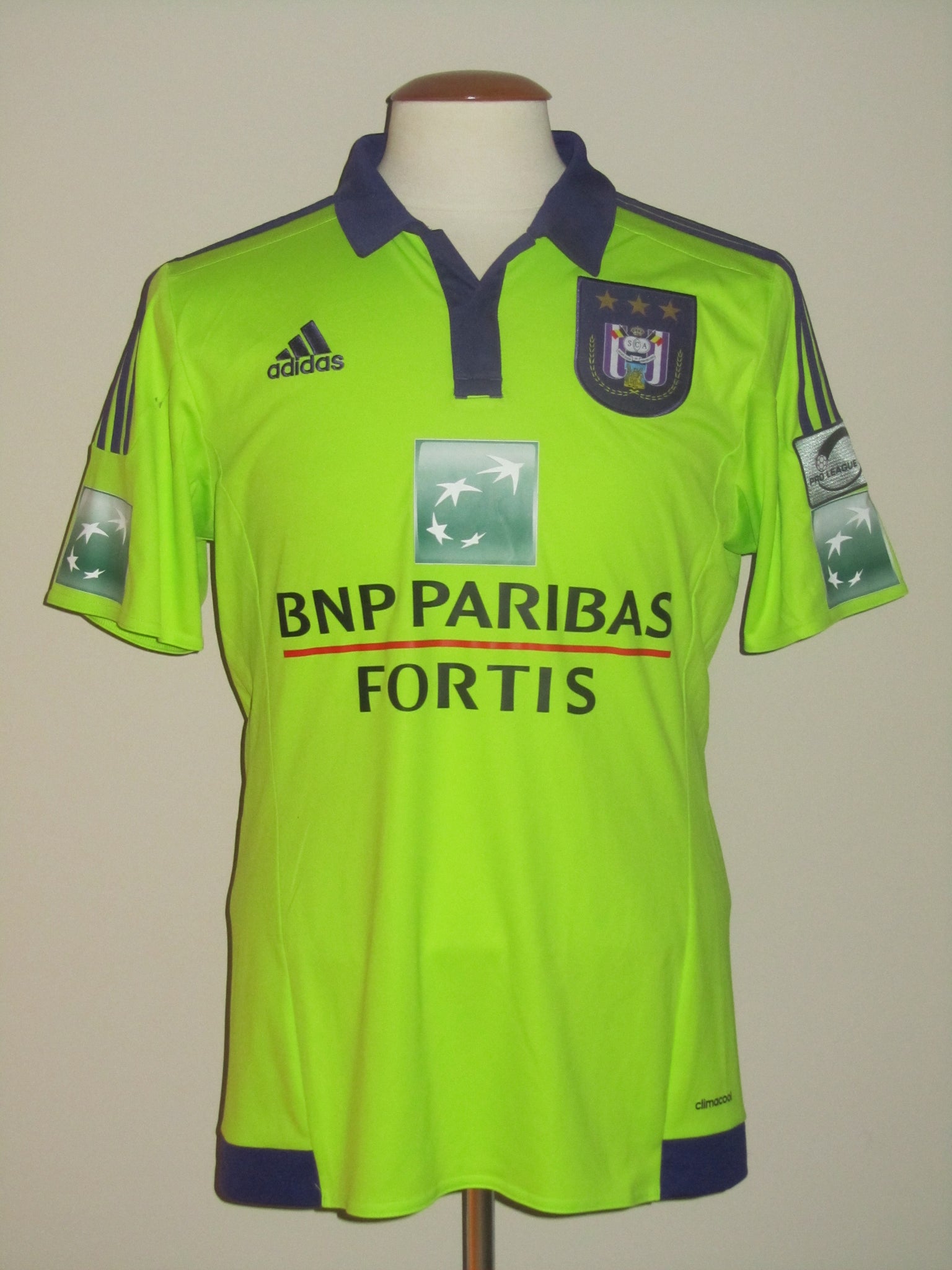 RSC Anderlecht 15/16 football shirt trikot adidas jersey Belgium