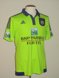 RSC Anderlecht 2015-16 Away shirt MATCH ISSUE/WORN #37 Ivan Obradovic