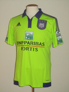 RSC Anderlecht 2015-16 Away shirt MATCH ISSUE/WORN #37 Ivan Obradovic