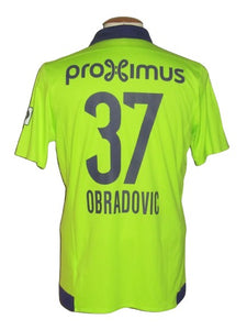 RSC Anderlecht 2015-16 Away shirt MATCH ISSUE/WORN #37 Ivan Obradovic