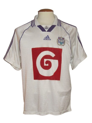 RSC Anderlecht 1998-99 Home shirt PLAYER ISSUE M #10