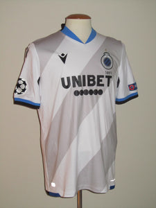 Club Brugge 2020-21 Away shirt MATCH ISSUE/WORN Champions League #21 David Okereke