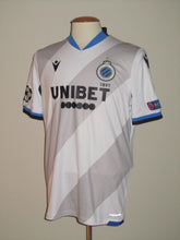 Load image into Gallery viewer, Club Brugge 2020-21 Away shirt MATCH ISSUE/WORN Champions League #21 David Okereke