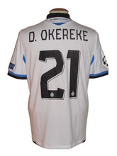 Load image into Gallery viewer, Club Brugge 2020-21 Away shirt MATCH ISSUE/WORN Champions League #21 David Okereke