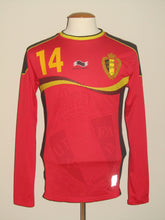 Load image into Gallery viewer, Rode Duivels 2012-13 Qualifiers Home shirt L/S M #14