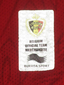 Rode Duivels 2012-13 Qualifiers Home shirt L/S M #14