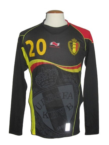 Rode Duivels 2012-13 Qualifiers Away shirt L/S L #20