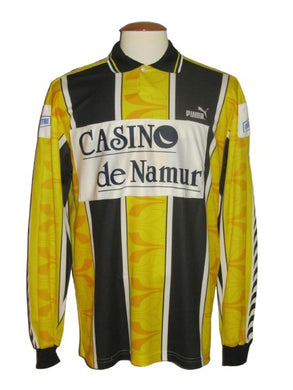 Union Namur 1996-98 Home shirt MATCH ISSUE/WORN #9