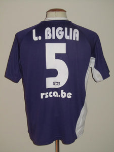 RSC Anderlecht 2006-07 Home shirt 176 #5 Lucas Biglia