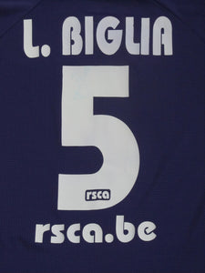 RSC Anderlecht 2006-07 Home shirt 176 #5 Lucas Biglia