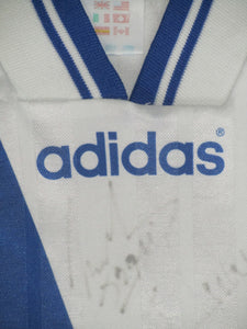 KAA Gent 1994-95 Home shirt L/S L *signed*