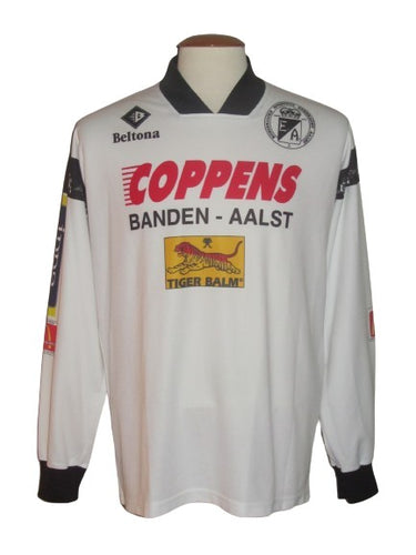 Eendracht Aalst 1995-97 Home shirt PLAYER ISSUE #8 *Youth*