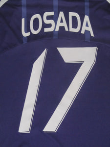 RSC Anderlecht 2008-09 Home shirt M #17 Hernan Losada