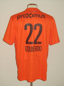 Club Brugge 2014-15 Away shirt XL #22 José Izquierdo *signed & mint*