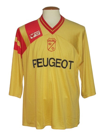 AFC Tubize 1992-1993 Home shirt MATCH ISSUE/WORN #2