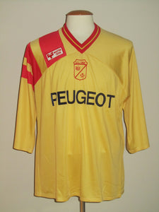 AFC Tubize 1992-1993 Home shirt MATCH ISSUE/WORN #2