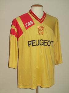 AFC Tubize 1992-1993 Home shirt MATCH ISSUE/WORN #2