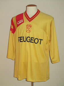 AFC Tubize 1992-1993 Home shirt MATCH ISSUE/WORN #2