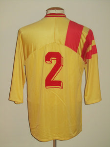 AFC Tubize 1992-1993 Home shirt MATCH ISSUE/WORN #2