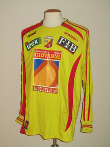 AFC Tubize 2007-08 Home shirt MATCH ISSUE/WORN #10 Joachim Mununga