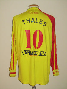 AFC Tubize 2007-08 Home shirt MATCH ISSUE/WORN #10 Joachim Mununga