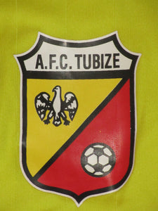 AFC Tubize 2007-08 Home shirt MATCH ISSUE/WORN #10 Joachim Mununga