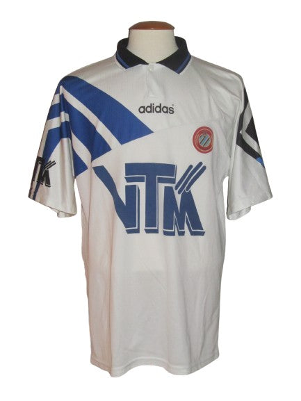 Club Brugge 1995-96 Away shirt MATCH ISSUE/WORN #9 Mario Stanic