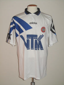 Club Brugge 1995-96 Away shirt MATCH ISSUE/WORN #9 Mario Stanic