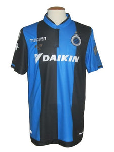 Club Brugge 2017-18 Home shirt XL #25 Ruud Vormer *Golden Boot & signed*