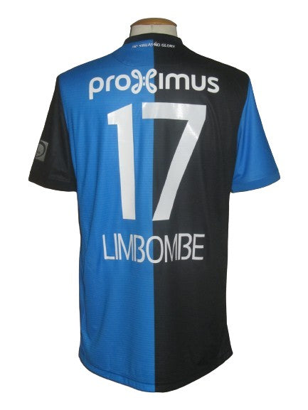 Club Brugge 2017-18 Fourth shirt XL #17 Anthony Limbombe *mint*