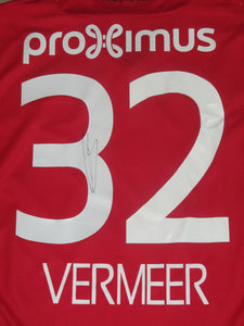 Club Brugge 2017-18 Keeper shirt XL #32 Kenneth Vermeer *signed & mint*