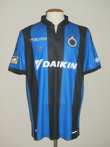 Club Brugge 2018-19 Home shirt XL #20 Hans Vanaken *Pro Asssist & signed*