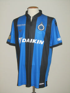 Club Brugge 2018-19 Home shirt XL #20 Hans Vanaken *Pro Asssist & signed*