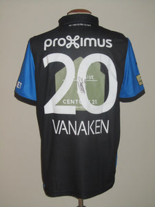 Club Brugge 2018-19 Home shirt XL #20 Hans Vanaken *Pro Asssist & signed*