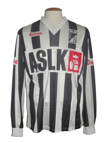 Eendracht Aalst 1990-91 Home shirt MATCH ISSUE/WORN #12