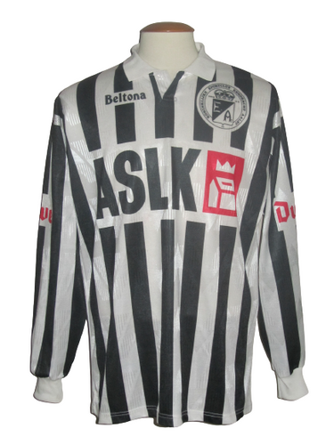 Eendracht Aalst 1992-93 Home shirt MATCH ISSUE/WORN #6