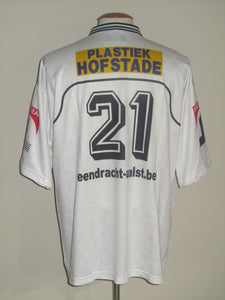 Eendracht Aalst 2004-05 Home shirt MATCH ISSUE/WORN #21