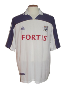 RSC Anderlecht 2000-01 Home shirt XL #1 Filip De Wilde