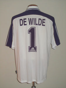 RSC Anderlecht 2000-01 Home shirt XL #1 Filip De Wilde