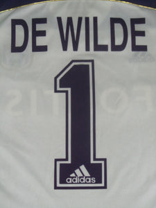 RSC Anderlecht 2000-01 Home shirt XL #1 Filip De Wilde