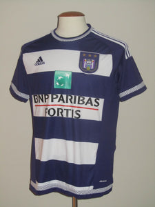 RSC Anderlecht 2015-16 Home shirt M #16 Steven Defour